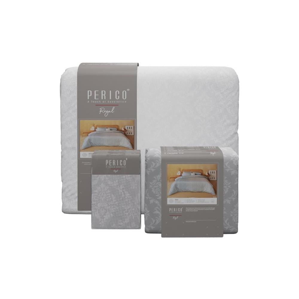 ชุดผ้าปูที่นอน 6 ฟุต 6 ชิ้น PERICO REGAL PRINT RE251