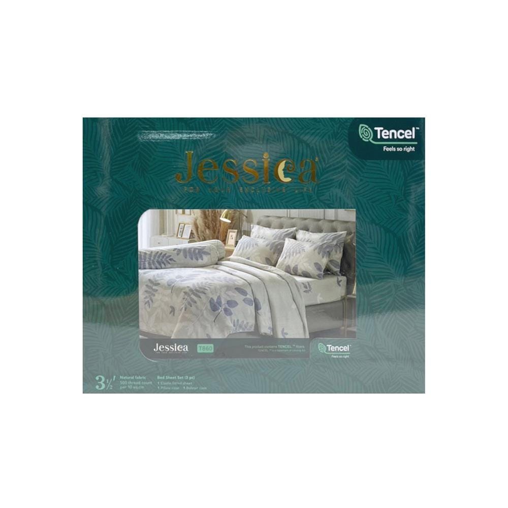 ชุดผ้าปูที่นอน 3.5 ฟุต (ชุด 3 ชิ้น) JESSICA TENCEL 20166-T860