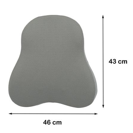 เบาะรองหลัง HOME LIVING STYLE WELLAR-H 17X18 นิ้ว สีเทา_7