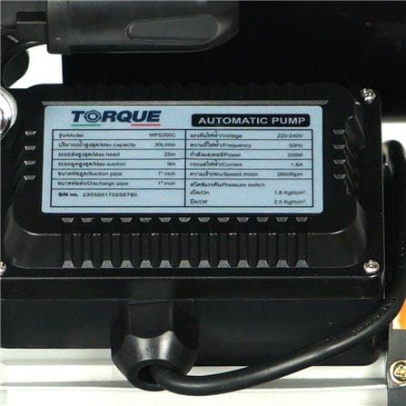 ปั๊มอัตโนมัติ TORQUE TQ-WP-WPS200C 200 วัตต์_3