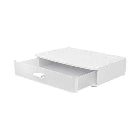 กล่องลิ้นชัก 1 ช่อง STACKO 22.9x16.6x5.1 ซม. สีขาว_2