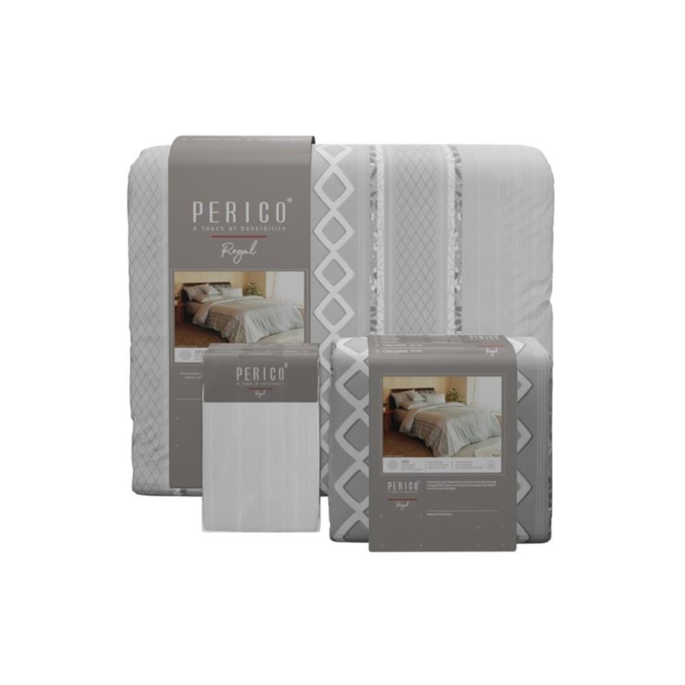 ชุดผ้าปูที่นอน 5 ฟุต 6 ชิ้น PERICO REGAL PRINT RE247