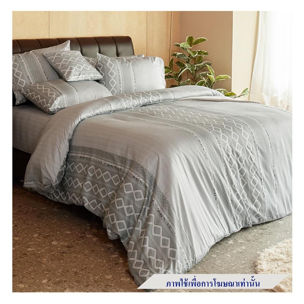 ชุดผ้าปูที่นอน 6 ฟุต 3 ชิ้น PERICO REGAL PRINT RE247