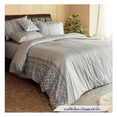 ชุดผ้าปูที่นอน 6 ฟุต 3 ชิ้น PERICO REGAL PRINT RE247