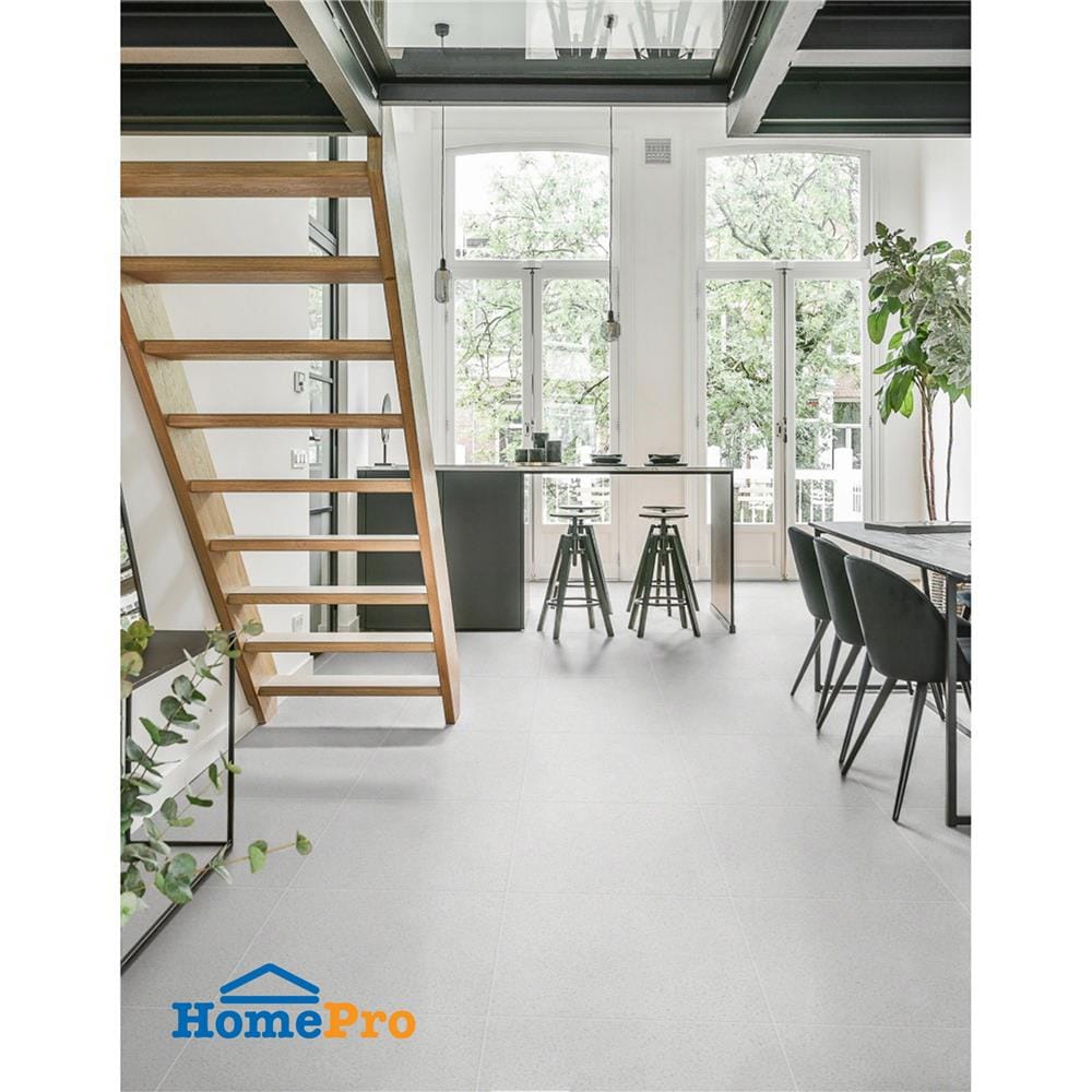 กระเบื้องพื้น 60x60 ซม. COTTO ซอลท์ ขาว PM 1.44 ตร.ม.