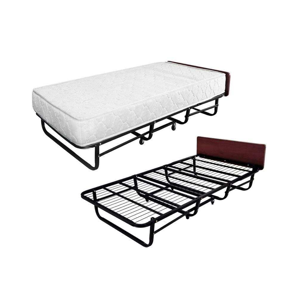 เตียงพับพร้อม TOPPER THAIBULL LK-SP01 90X193X50 ซม. สีขาว