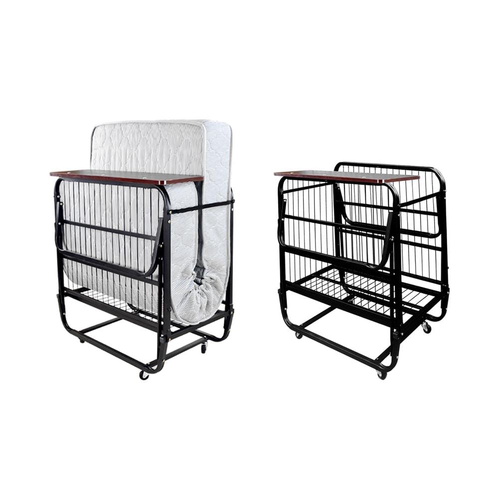เตียงพับพร้อม TOPPER THAIBULL LK-SP01 90X193X50 ซม. สีขาว