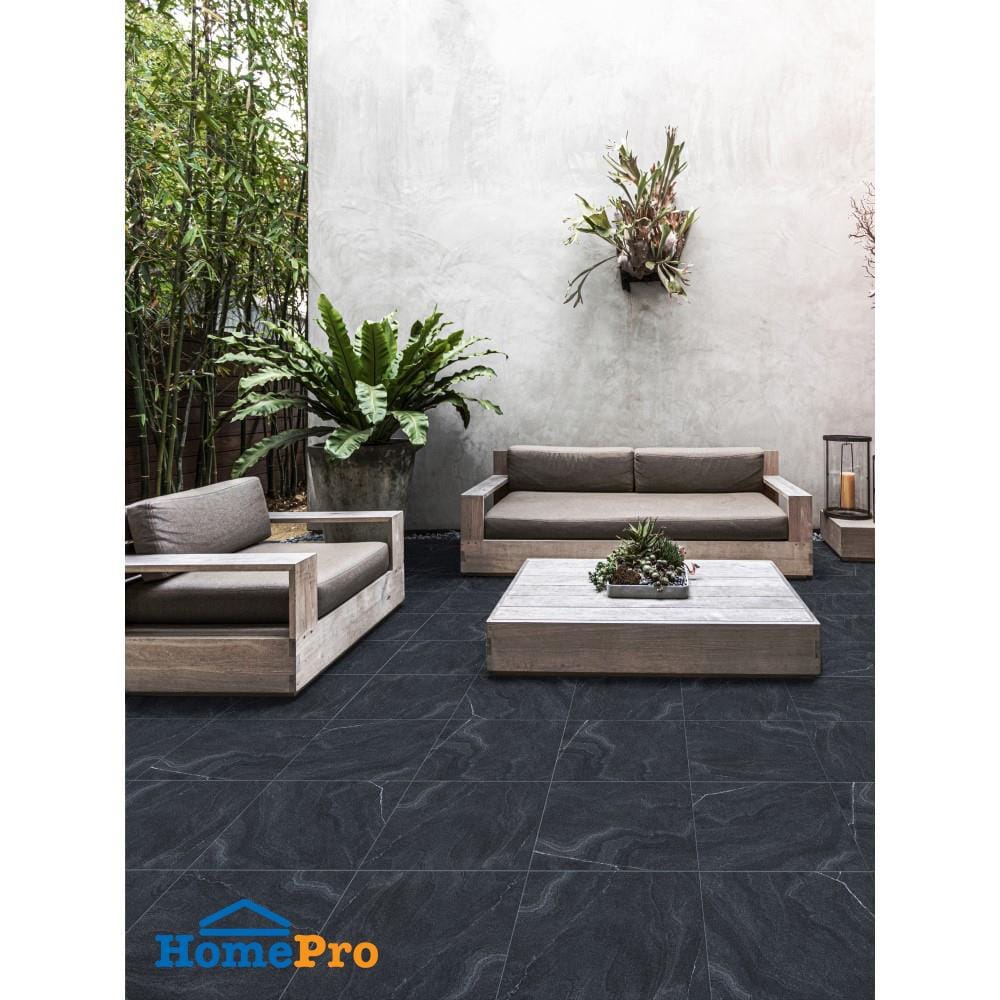 กระเบื้องพื้นพอร์ซเลน  16x16 นิ้ว COTTO คานาวาโร่ เนวี น้ำเงิน HYG PM 0.96 ตร.ม.