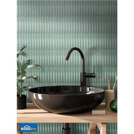 โมเสคพอร์ซเลน 29.9x29.6 ซม. TARA ZEN AQUA สีเขียว_2
