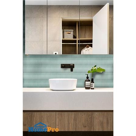 โมเสคพอร์ซเลน 29.9x29.6 ซม. TARA ZEN AQUA สีเขียว_7