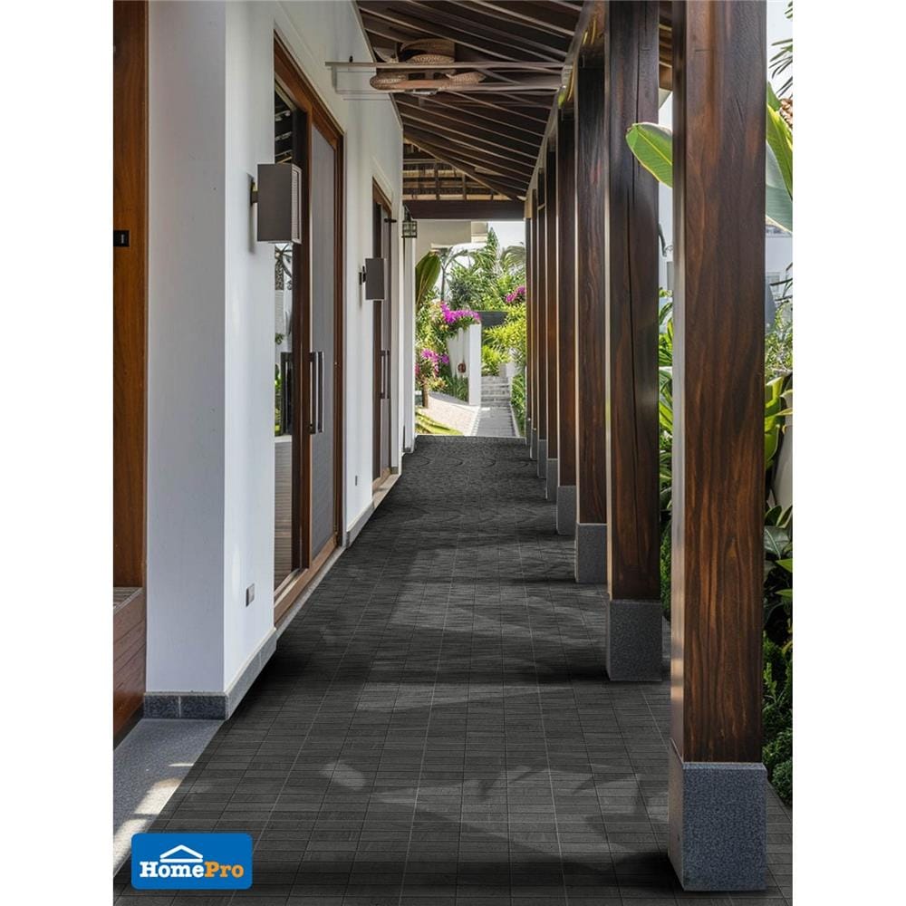 กระเบื้องพื้นพอร์ซเลน  16x16 นิ้ว COTTO เมทริกซ์ กราไฟต์ เทา PM 0.96 ตร.ม.