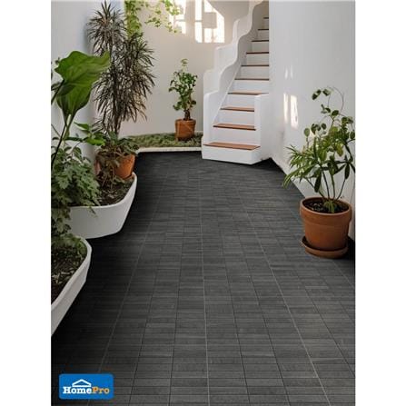 กระเบื้องพื้นพอร์ซเลน  16x16 นิ้ว COTTO เมทริกซ์ กราไฟต์ เทา PM 0.96 ตร.ม._8