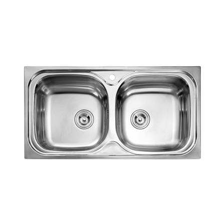 BUILT-IN SINK 2B MESTER MSX932.1  SILVER
