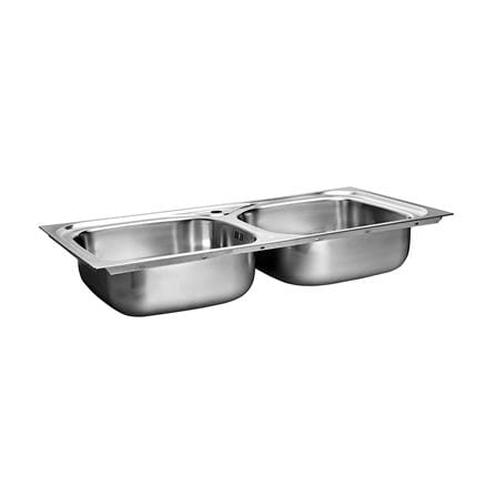 ซิงค์ฝัง 2 หลุม MESTER MSX932.1 สีเงิน_1