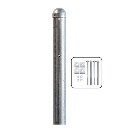 เสารั้วกลมชุบกัลวาไนซ์ EURO FENCE 2 นิ้ว x 150 ซม._1