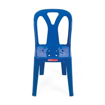 เก้าอี้พลาสติก SUPERWARE CH-58 สีน้ำเงิน_1