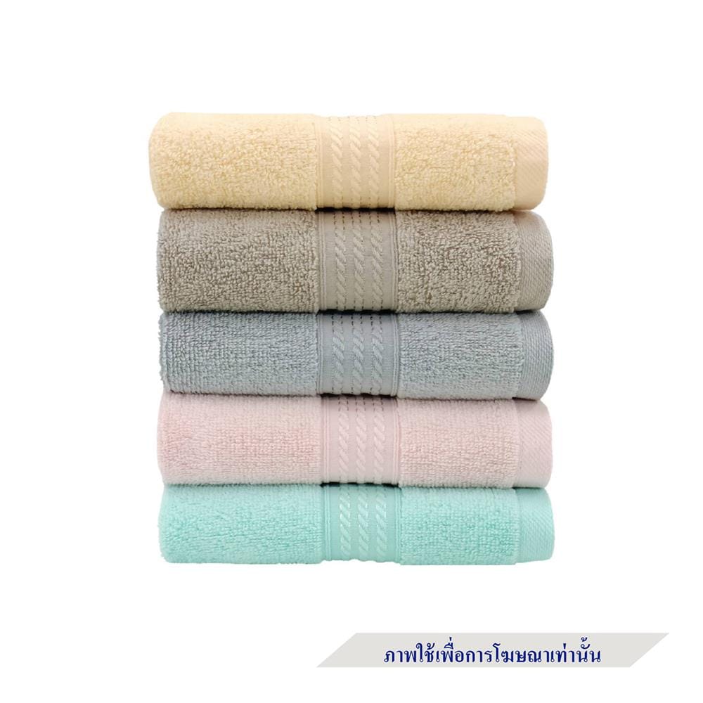 ผ้าขนหนู SANTAS AERTEX GLISTEN 16X32 นิ้ว สี HARBOR