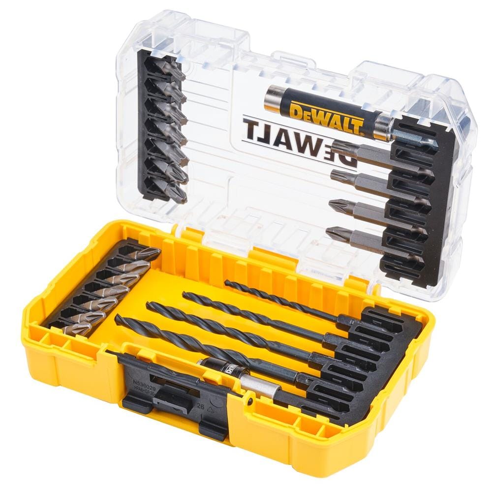 ชุดดอกไขควงและดอกสว่าน DEWALT DT70708-QZ 25 ชิ้น