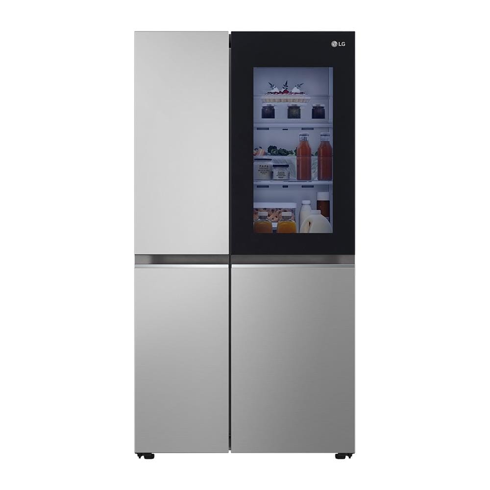 ตู้เย็น SIDE BY SIDE LG GC-V257SFZW.APYPLMT 23.1 คิว สีเทา
