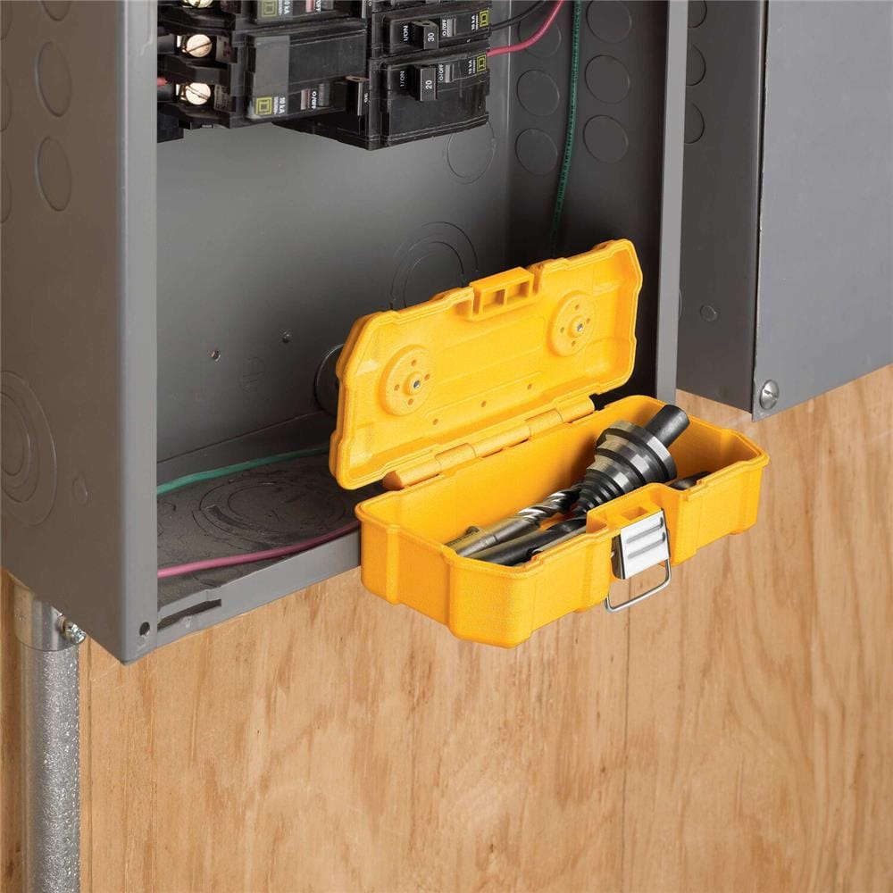 กล่องเครื่องมือแม่เหล็ก DEWALT DWMTC15 MAGNETIC TOUGH CASE ชุดดอกไขควง 15 ชิ้น
