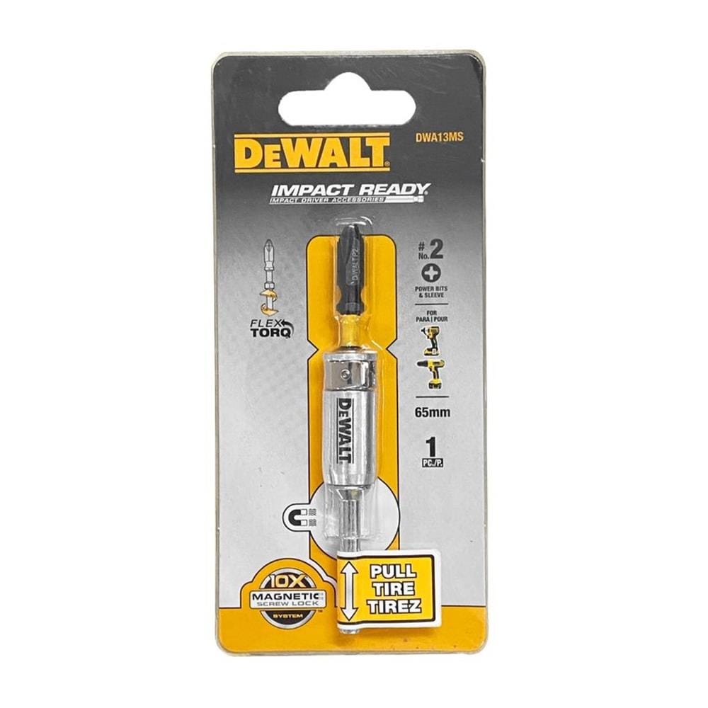 ดอกไขควงแม่เหล็ก DEWALT DWA13MS 65 มม.