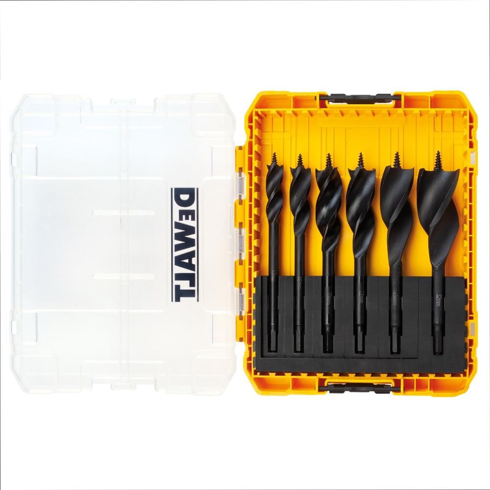 ชุดดอกสว่านเจาะไม้ DEWALT DT90238-QZ 6 ชิ้น