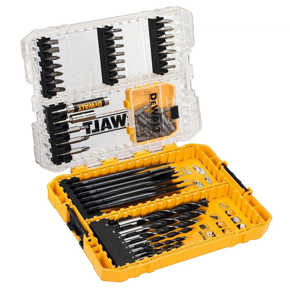 ชุดดอกสว่านและดอกไขควง DEWALT DT70758-QZ 57 ชิ้น
