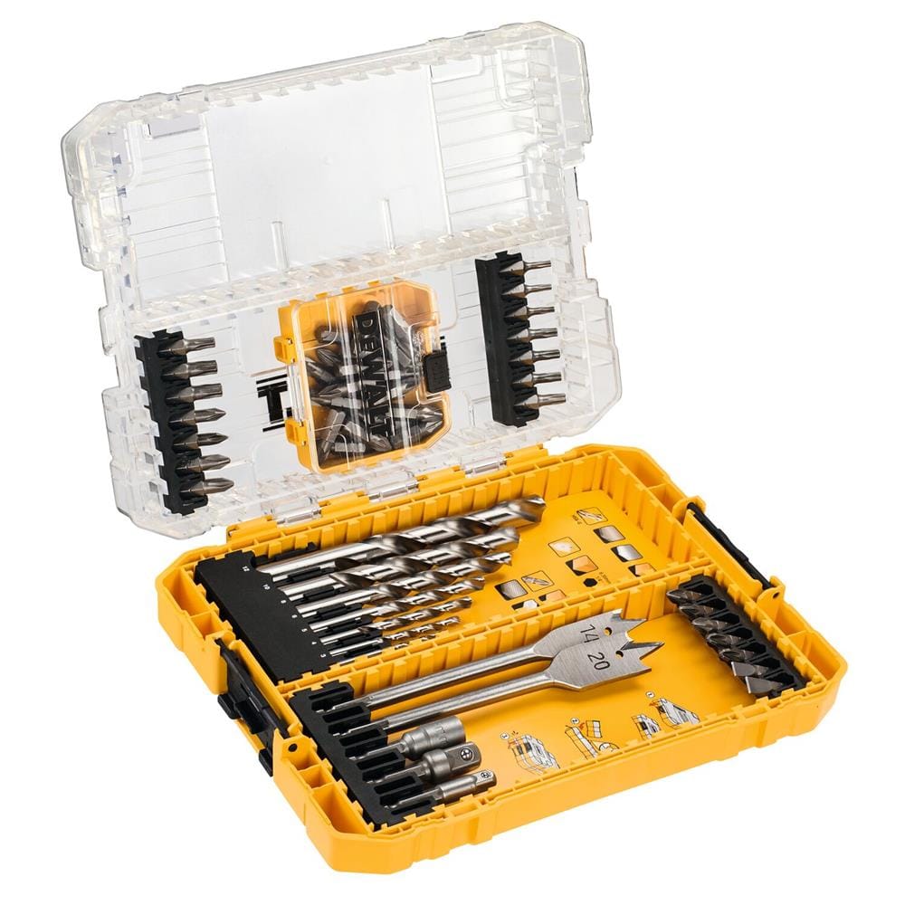 ชุดดอกสว่านและดอกไขควง DEWALT DT70757-QZ 55 ชิ้น