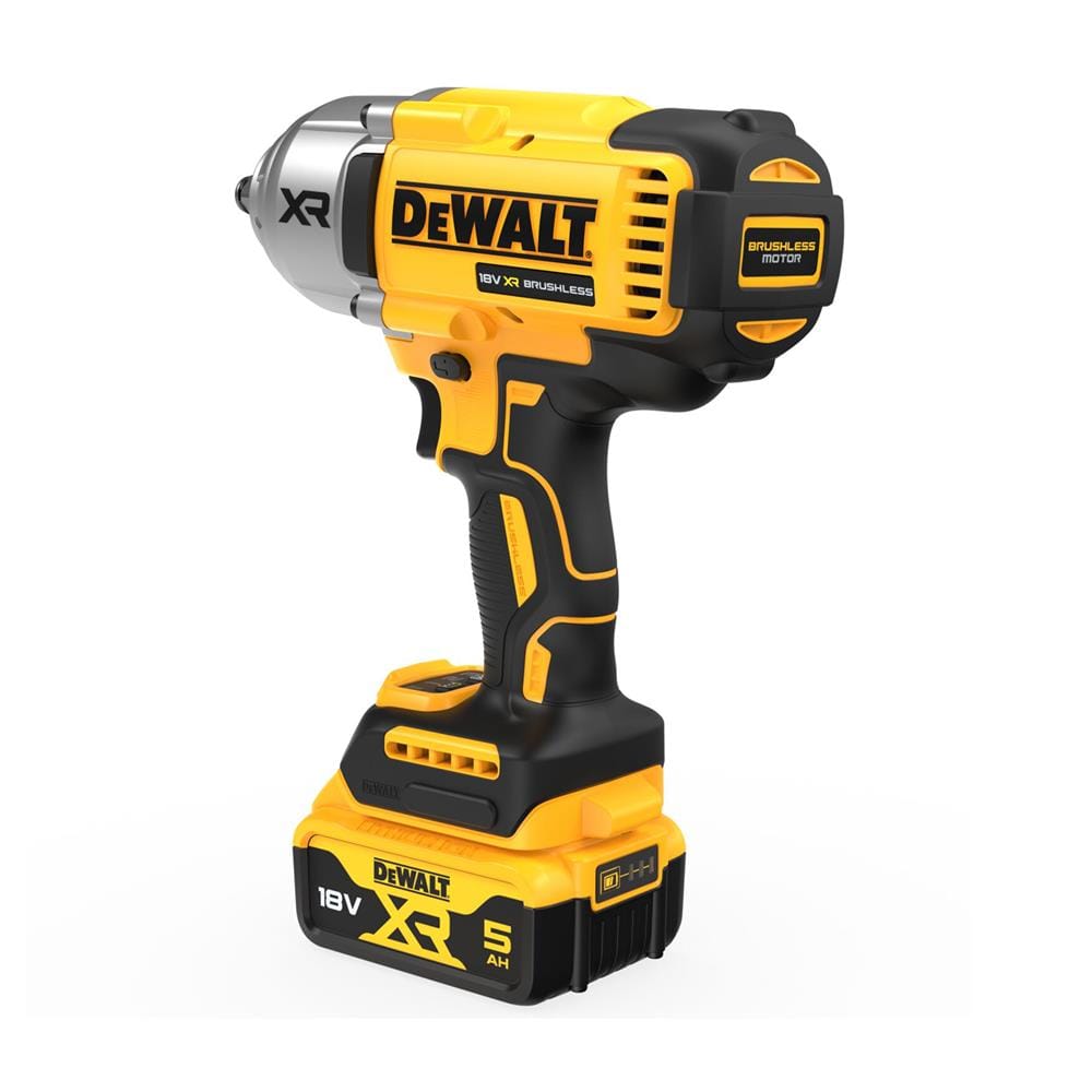 บล็อกกระแทกไร้สาย (พร้อมแบตเตอรี่) DEWALT DCF900P2T-B1 20 โวลต์