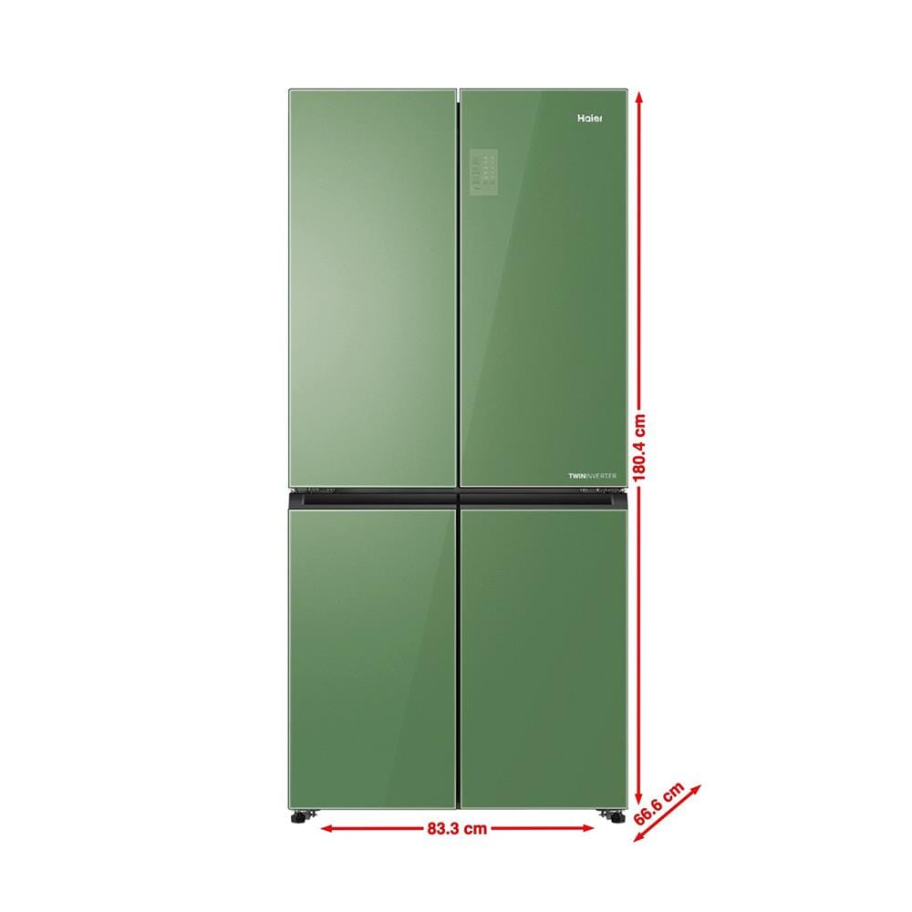 ตู้เย็น MULTI DOOR HAIER HRF-MD469G HPG 16.1 คิว กระจกเขียว อินเวอร์เตอร์