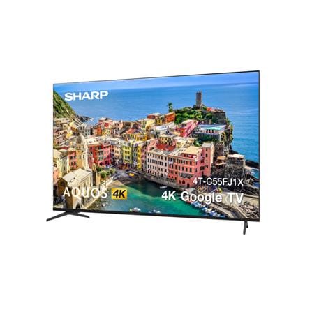 ทีวีแอลอีดี 55 นิ้ว SHARP (4K, LED, GOOGLE TV) 4T-C55FJ1X_1