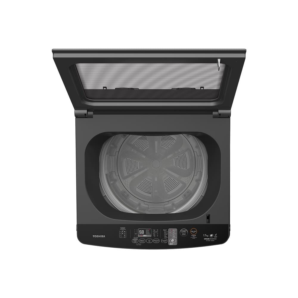 เครื่องซักผ้าฝาบน TOSHIBA AW-DUN1800MT(SG) 17 กก. อินเวอร์เตอร์ สีเทา