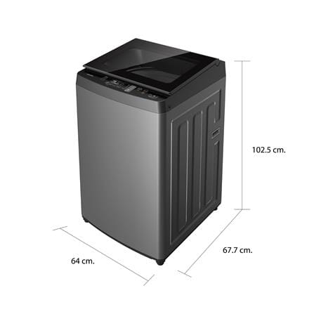 เครื่องซักผ้าฝาบน TOSHIBA AW-DUN1800MT(SG) 17 กก. อินเวอร์เตอร์ สีเทา_5