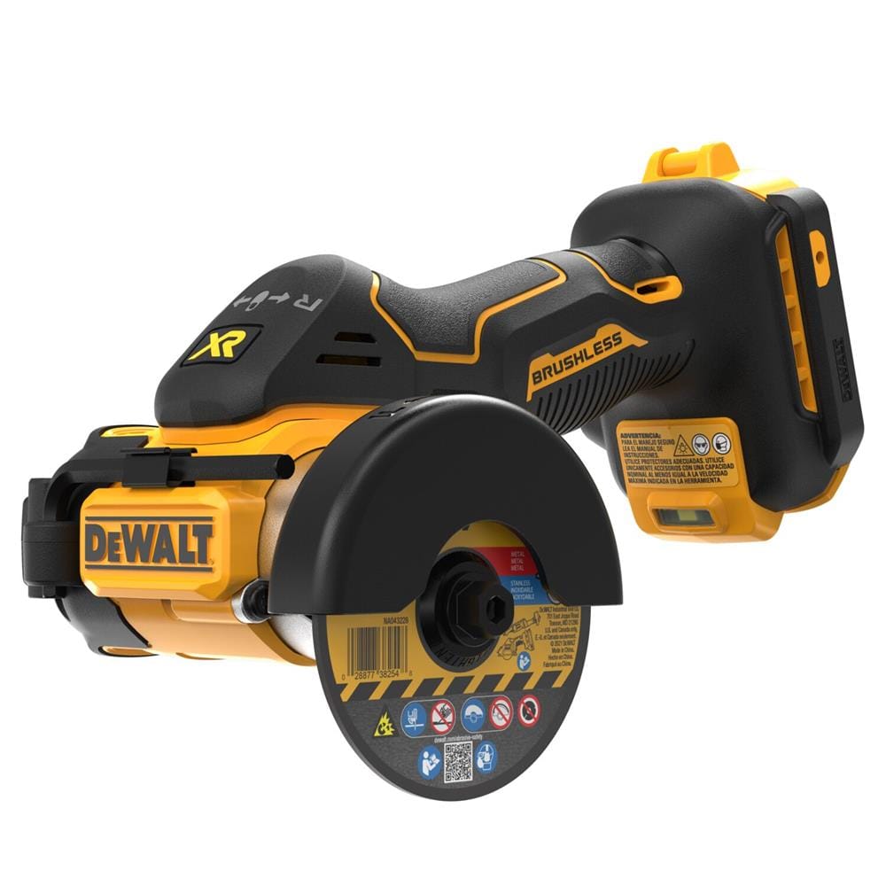 เครื่องตัดไร้สาย (เฉพาะตัวเครื่อง) DEWALT DCS438B 3 นิ้ว 18 โวลต์ (สูงสุด 20 โวลต์)