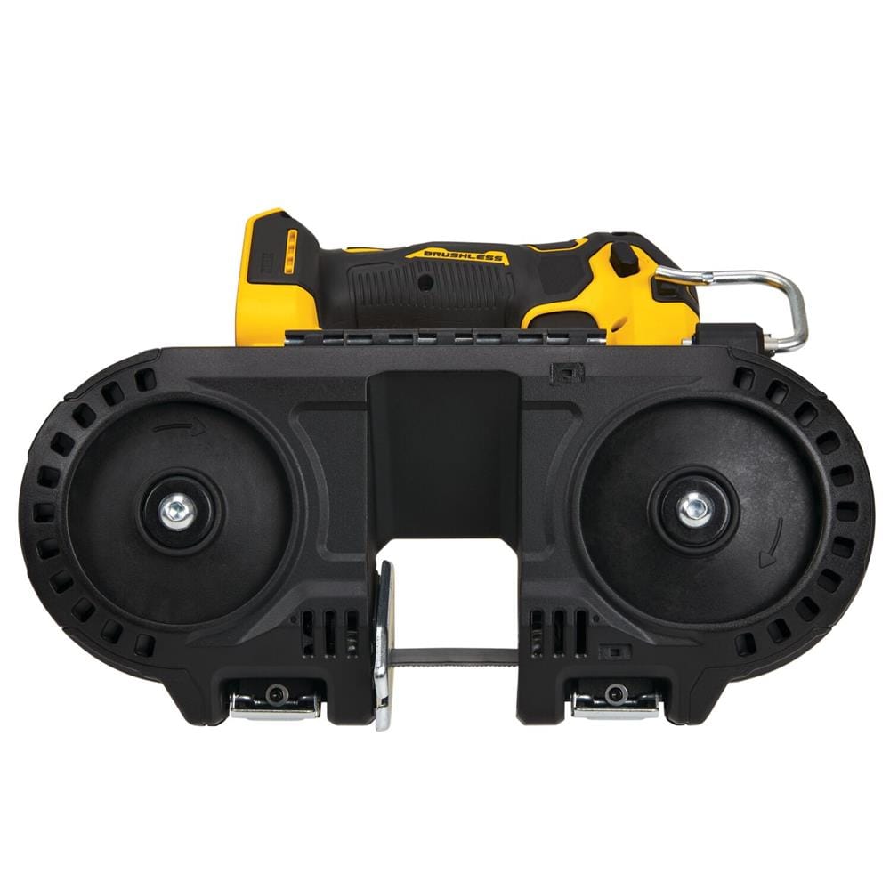 เลื่อยสายพานมือเดียวไร้สาย (เฉพาะตัวเครื่อง) DEWALT DCS377NT-XJ 18 โวลต์ (สูงสุด 20 โวลต์)