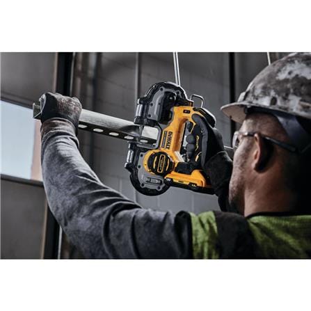 เลื่อยสายพานมือเดียวไร้สาย (เฉพาะตัวเครื่อง) DEWALT DCS377NT-XJ 18 โวลต์ (สูงสุด 20 โวลต์)_4