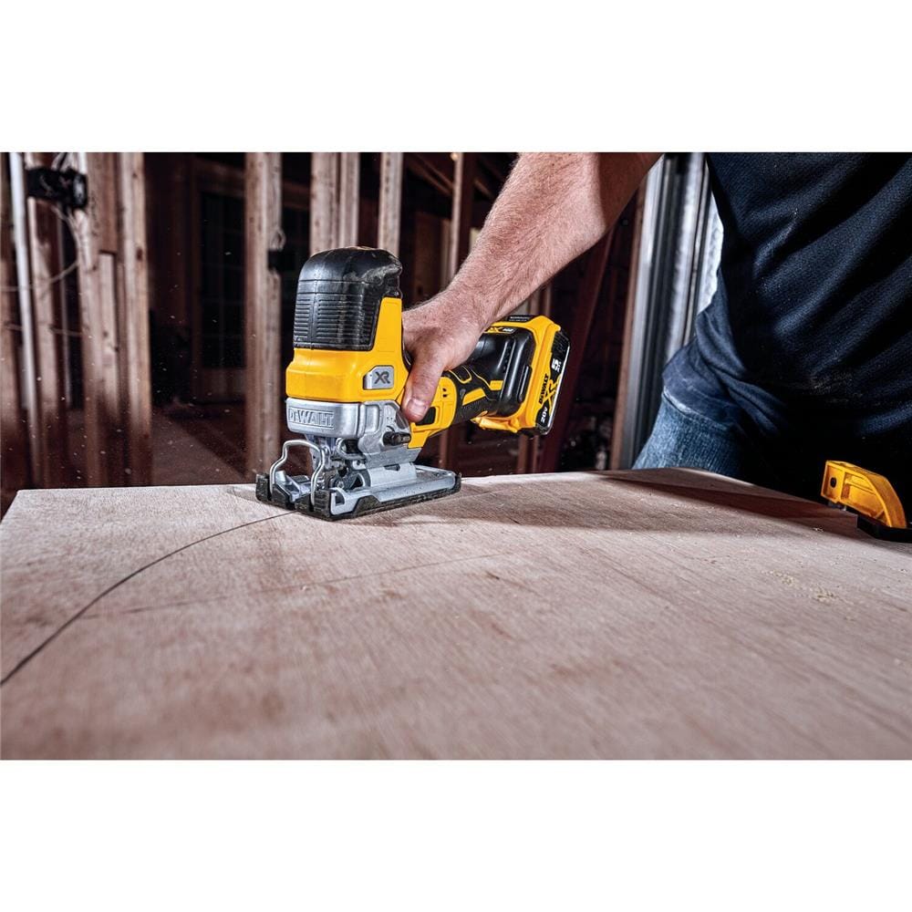 เลื่อยจิ๊กซอไร้สาย (เฉพาะตัวเครื่อง) DEWALT DCS335B 18 โวลต์ (สูงสุด 20 โวลต์)