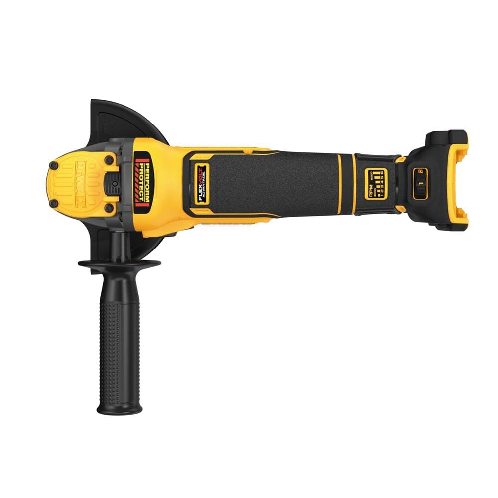 เครื่องเจียรไร้สาย (เฉพาะตัวเครื่อง) DEWALT DCG409VSN-B1 18 โวลต์ (สูงสุด 20 โวลต์)