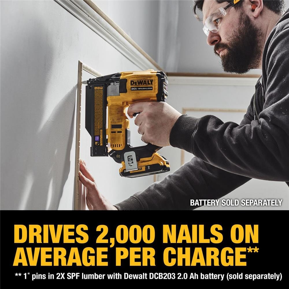 เครื่องยิงตะปูไร้สาย (เฉพาะตัวเครื่อง) DEWALT DCN623B 18 โวลต์ (สูงสุด 20 โวลต์)