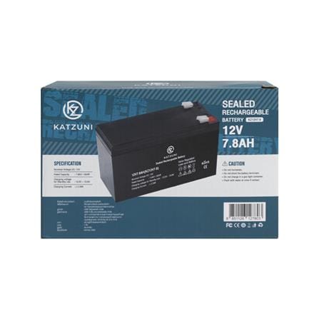 แบตเตอรี่แห้ง KATZUNI 12V7.8AH (KZ12V7.8)_4