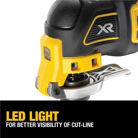 เครื่องมืออเนกประสงค์ระบบสั่นไร้สาย (เฉพาะตัวเครื่อง) DEWALT DCS356NT-XJ 18 โวลต์ (สูงสุด 20 โวลต์)_2