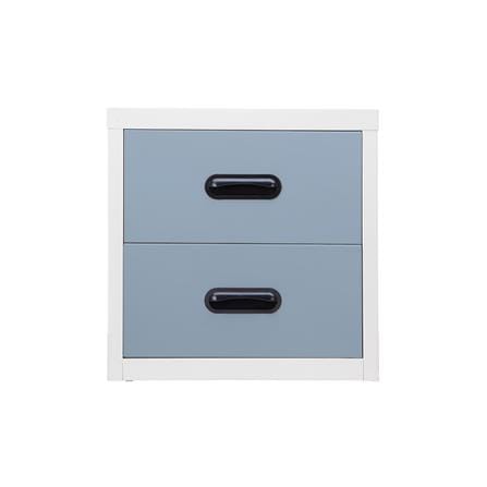 ตู้ลิ้นชักเหล็ก 2 ลิ้นชัก KIOSK UNI-4 สีเทาอ่อน_0
