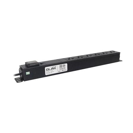 รางปลั๊กไฟตู้ RACK 6 ช่อง 1 สวิตซ์ GLINK GPDU-07K 2 ม._3