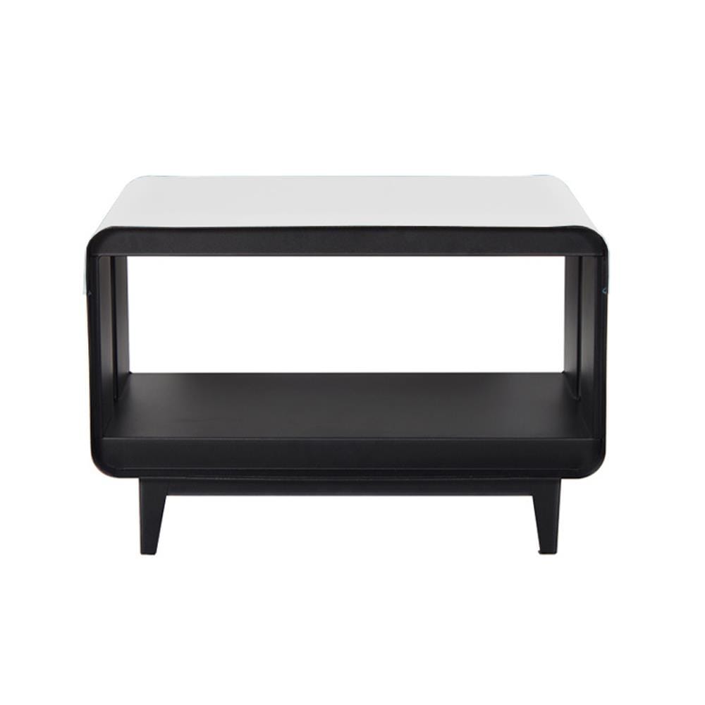 โต๊ะกลางพร้อมเคส KIOSK PT-60C 60 ซม. สีดำ/ขาว