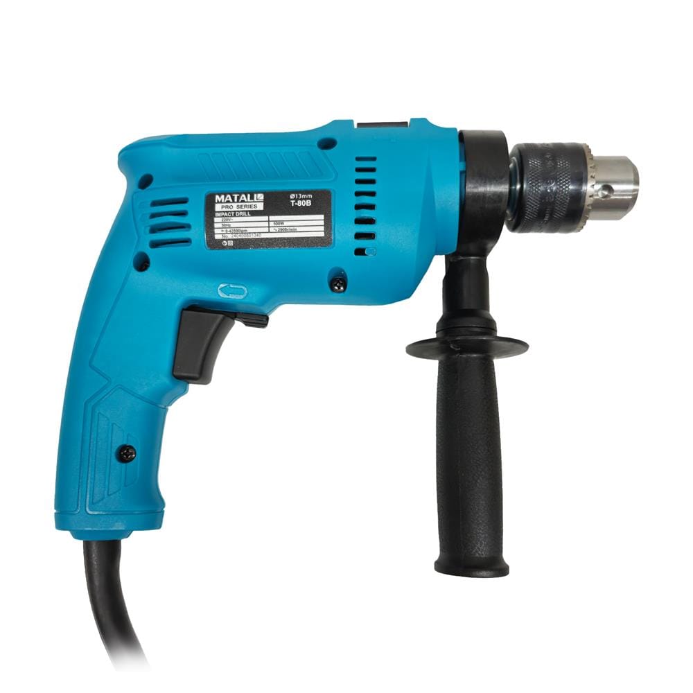 สว่านกระแทก MATALL PRO T-80B 13 มม. 500 วัตต์