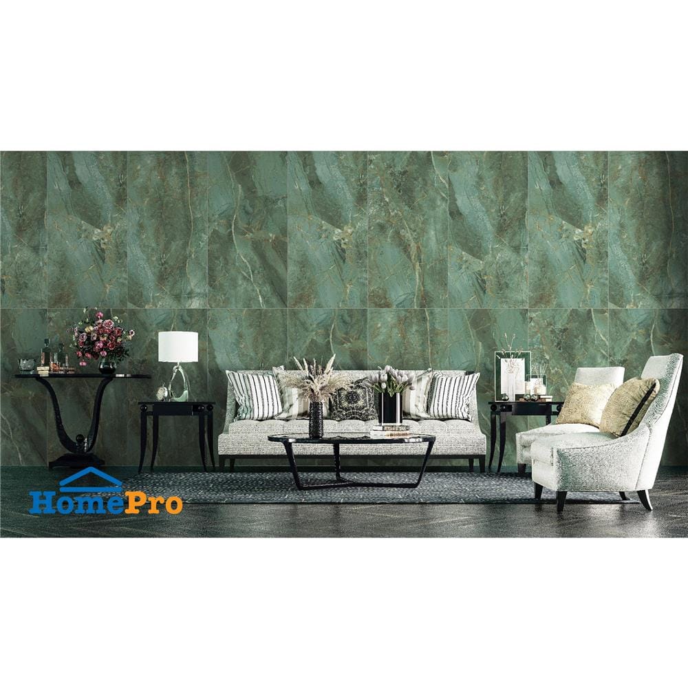 กระเบื้องพื้นพอร์ซเลน 60x120 ซม. COTTO แอตแลนติส อานีม่า เขียว PM 1.44 ตร.ม.