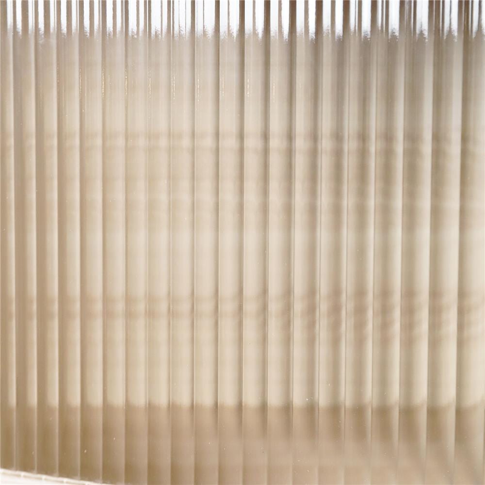 บานเดี่ยว FURDINI KEEPER PATTERNED GLASS 39.7X39.6 ซม. สี PINE OAK