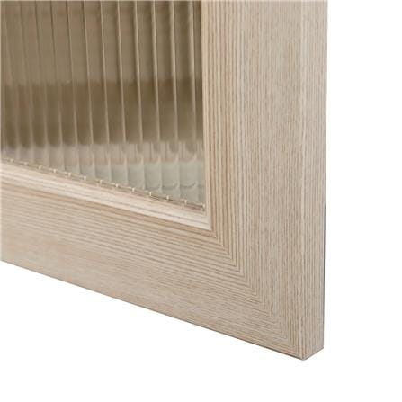 บานเดี่ยว FURDINI KEEPER PATTERNED GLASS 39.7X39.6 ซม. สี PINE OAK_4