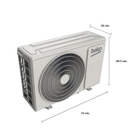 แอร์ผนัง BEKO BSVIN090 9000 บีทียู อินเวอร์เตอร์_9