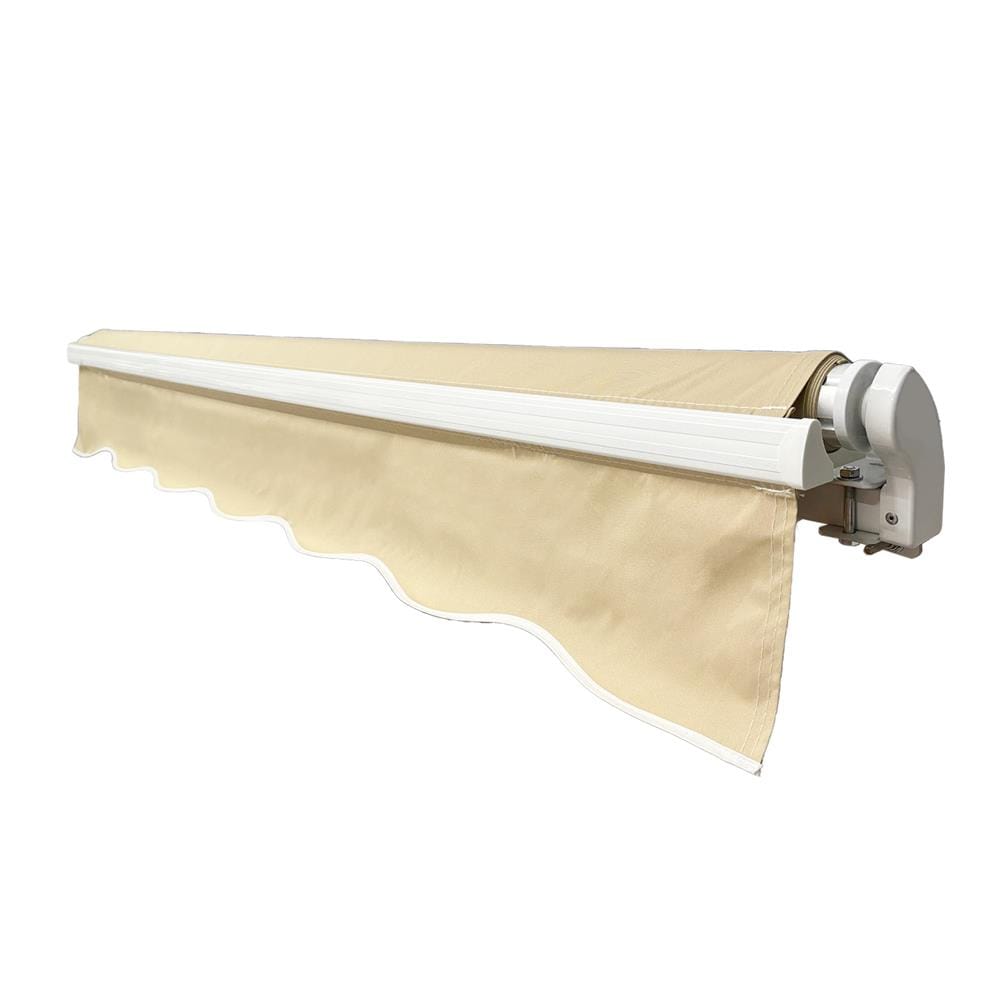 กันสาดผ้าพับได้ SUNSHIELD 295X200 ซม. สีเบจ